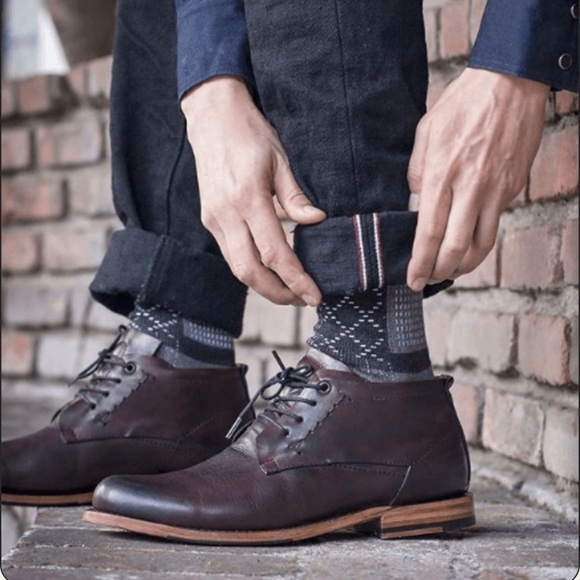 Seal of the Sutro Lee Dark Brown Chukka Boots Size 7.5 - Picture 2 of 11